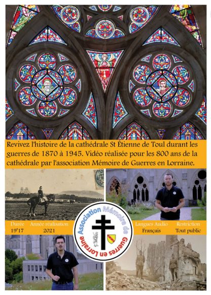 Verso jaquette dvd cathédrale de Toul